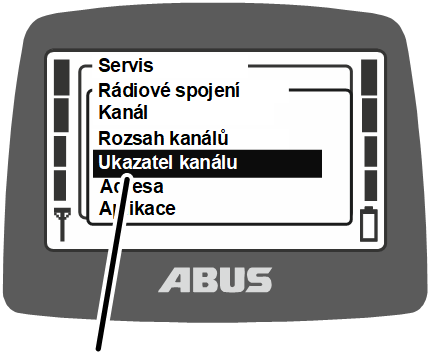 U:\Allgemein\Produkthandbücher\Produkthandbücher Fotos\ABURemote Meisterschalter\Ohne Sender (mit Displaytexten)\trans_de\Menü Kanal-Anzeige.png