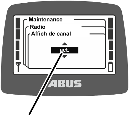 U:\Allgemein\Produkthandbücher\Produkthandbücher Fotos\ABURemote Meisterschalter\Ohne Sender (mit Displaytexten)\trans_de\Kanalanzeige einstellen.png