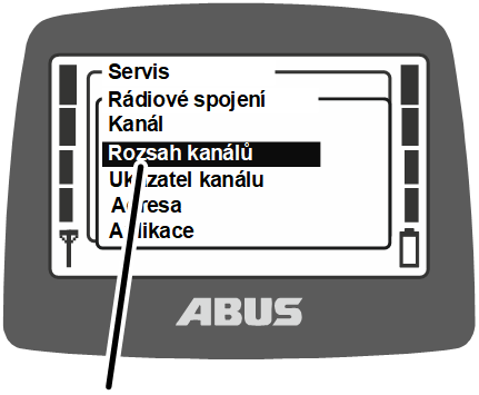 U:\Allgemein\Produkthandbücher\Produkthandbücher Fotos\ABURemote Meisterschalter\Ohne Sender (mit Displaytexten)\trans_de\Menü Kanalbereich.png