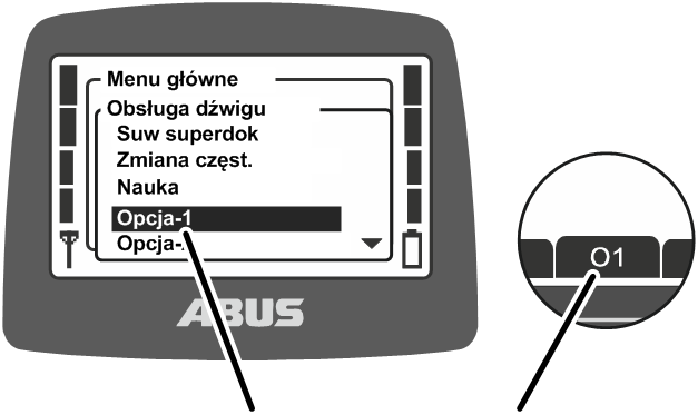 U:\Allgemein\Produkthandbücher\Produkthandbücher Fotos\ABURemote Meisterschalter\Ohne Sender (mit Displaytexten)\trans_de\Funktionen Option.png