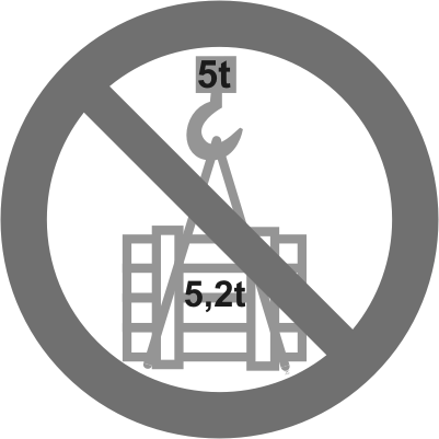 Nicht überlasten