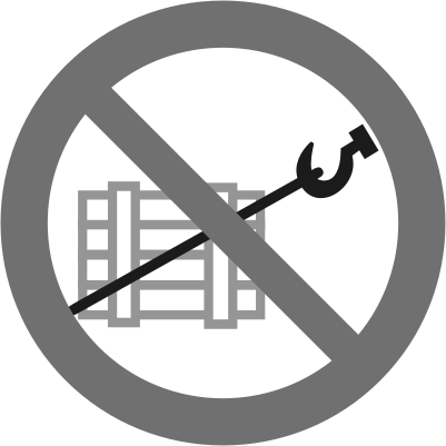 Last nicht schrägziehen