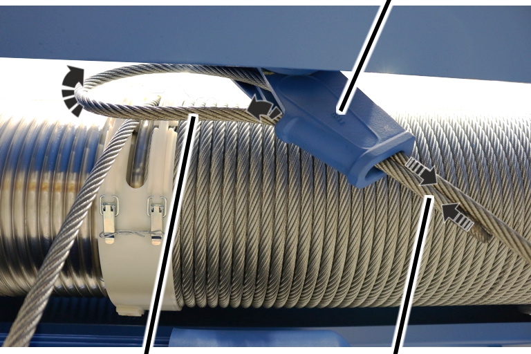 U:\Allgemein\Produkthandbücher\Produkthandbücher Fotos\Seilzug kompakt\Seilzug D\Fahrwerksträger DQA\Seil raus 3.jpg
